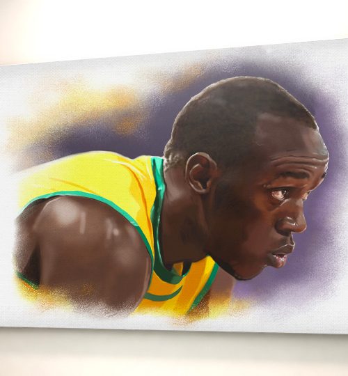 Usain Bolt illustration